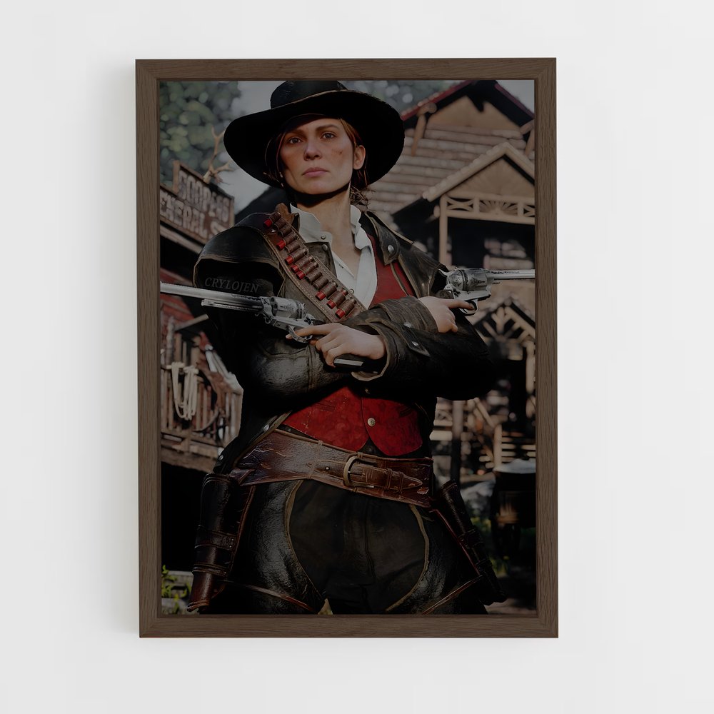 Poster Sadie the Sharpshooter – affiche Red Dead Redemption (vue 5)